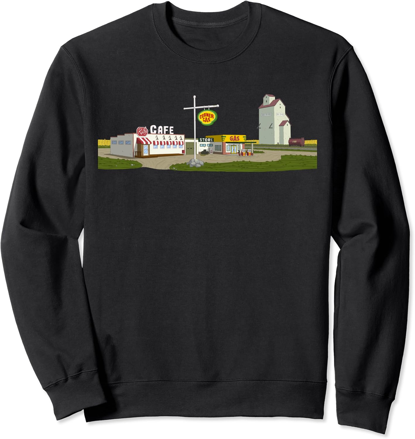Corner Gas Set Sweatshirt Clothing, Shoes & Jewelry